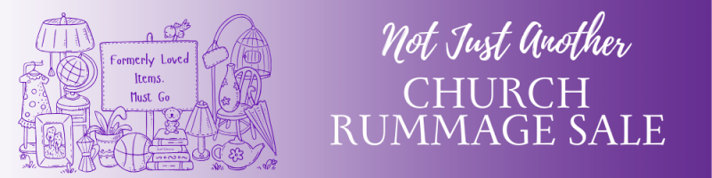 Not Just Another Church Rummage Sale